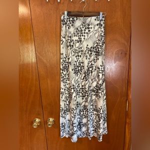 Express Silky Maxi Skirt